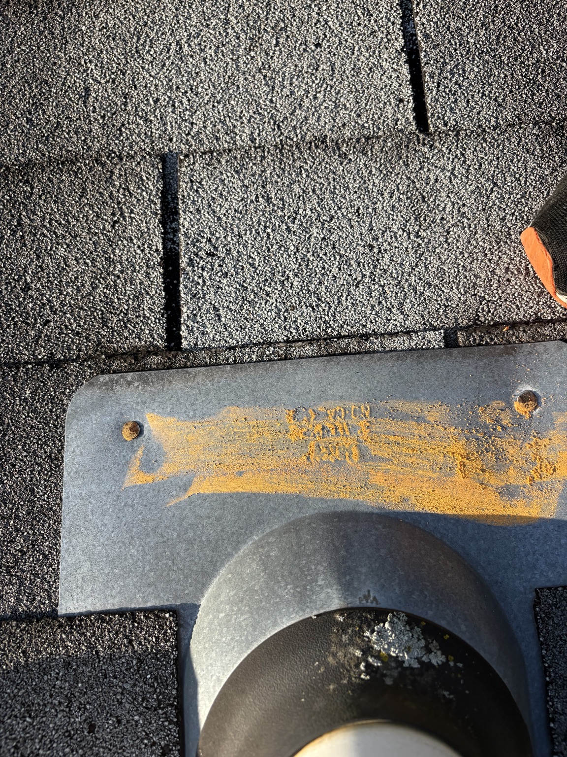 Roof surface damage